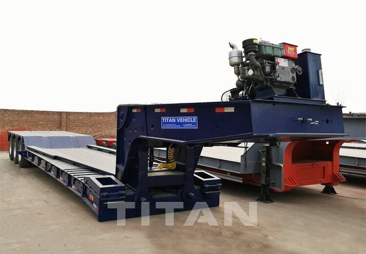 RGN Lowboy Gooseneck Trailer