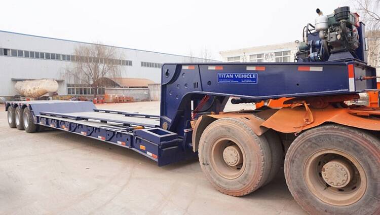 RGN Lowboy Gooseneck Trailer