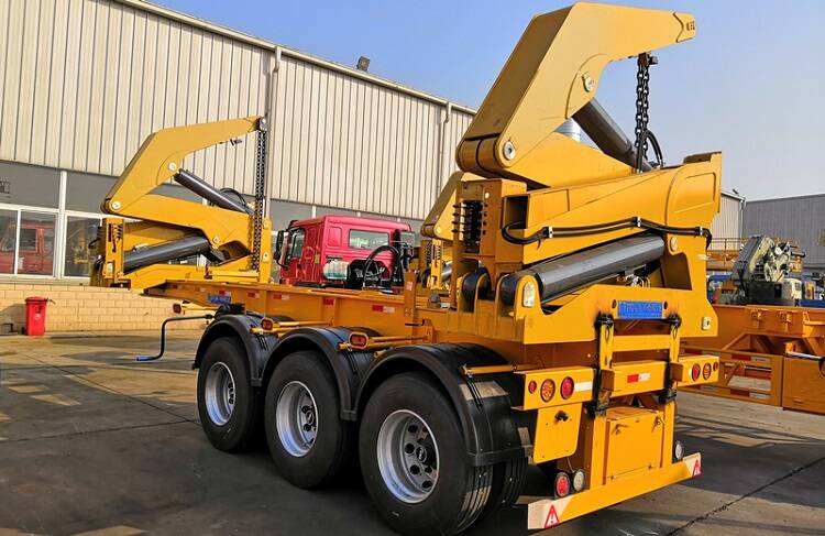 container self loading truck with 37tons load capacity