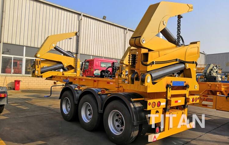 3 axles 37tons Hammar side loader for sale