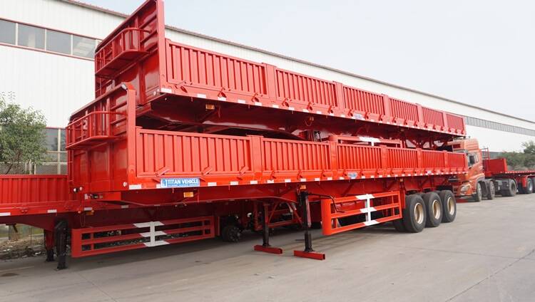 3 Axles Side Wall Trailer