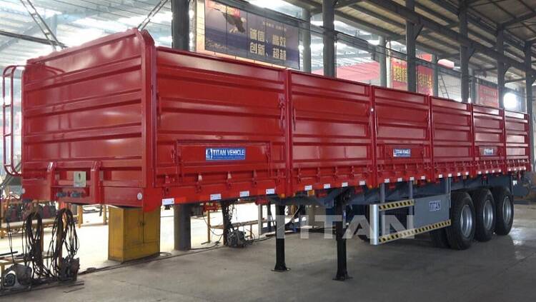 3 axles 60 tons grain trailer for sale