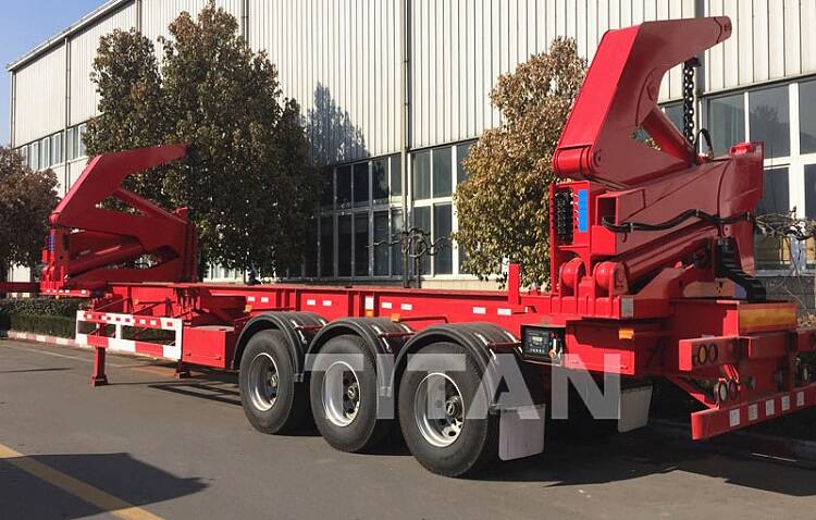 TITAN 40ft container side loader for sale