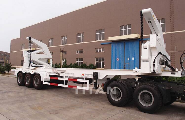 TITAN self-loading trailer for sale