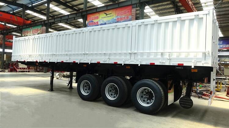 Drop Sidewall Semi Trailer