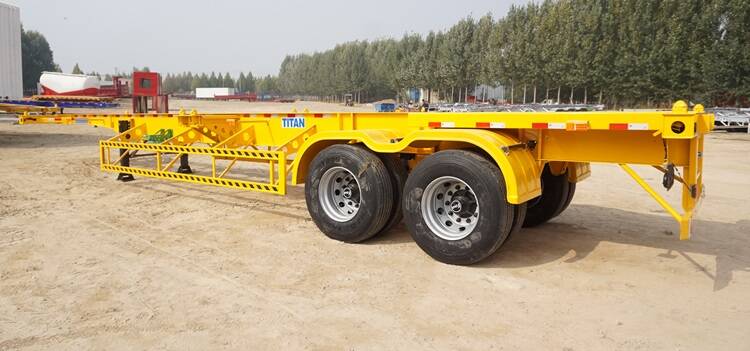 2 Axle Skeleton Trailer