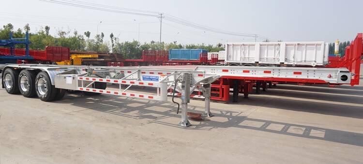 Aluminum Container Chassis Trailer
