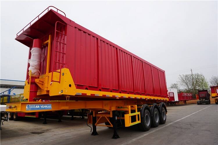 Container Tipper Chassis Trailer