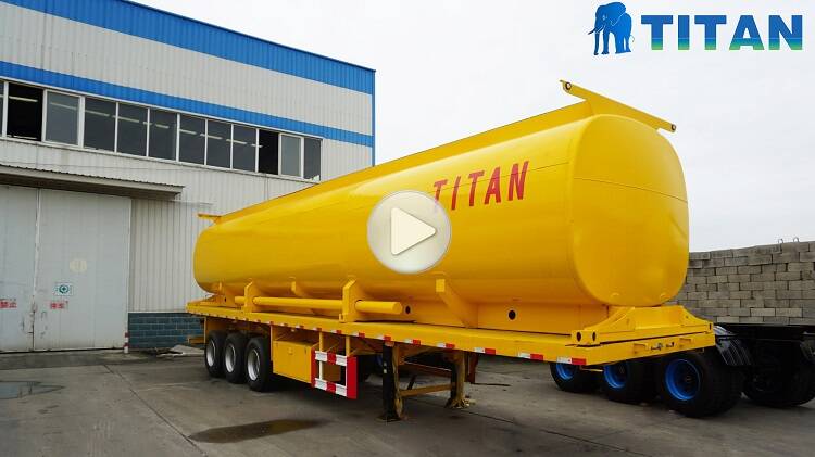 3 Axles Petrol Tanker Trailer