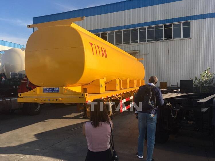3 Axles Petrol Tanker Trailer