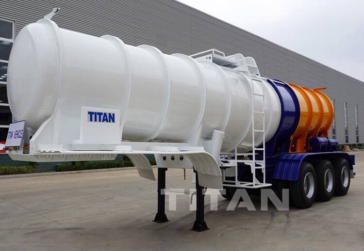 98% sulfuric acid tanker semi trailer for sale