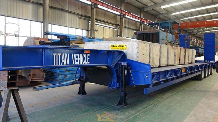 4 Axle Excavator Lowbed Trailer