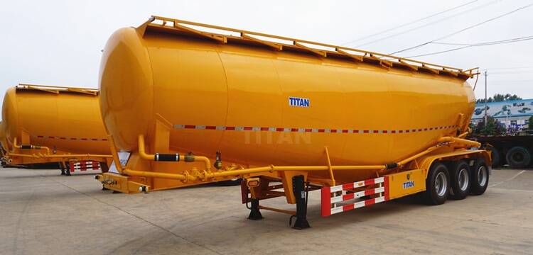 3 Axles Cement Tanker Trailer