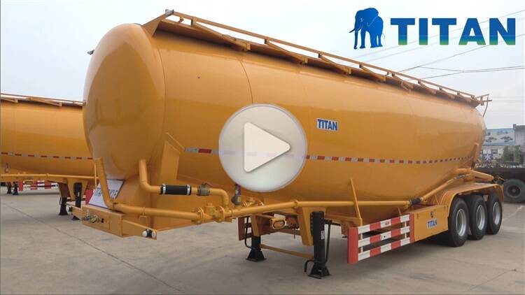 3 Axles Cement Tanker Trailer