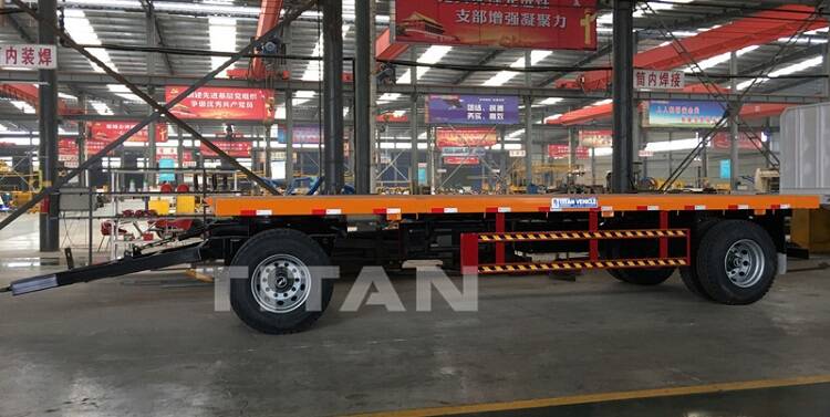 Flatbed Full Trailer