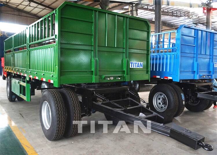 Cargo drawbar trailer