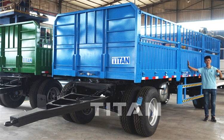 Cargo drawbar trailer