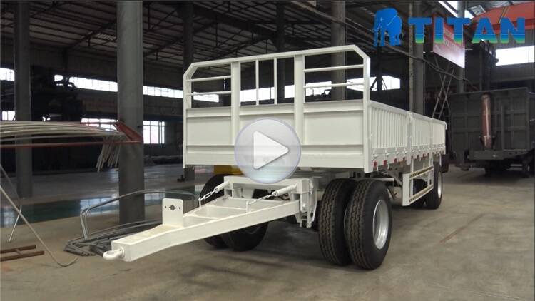 Cargo drawbar trailer