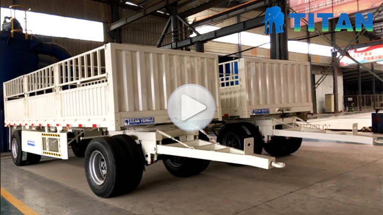 30T Stake Full Trailer