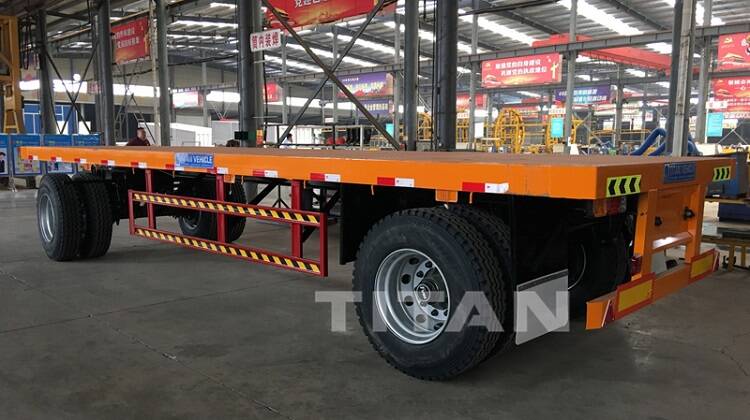 Flatbed Full Trailer