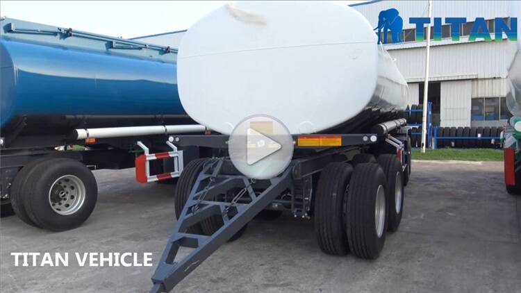 Drawbar dumper trailer