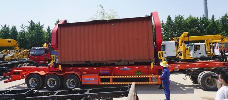 TITAN 45 tons side loader trailer for sale