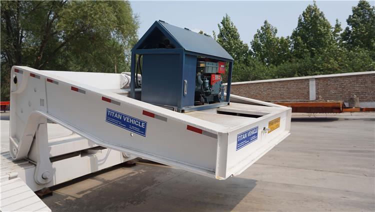 3 Line 6 Axle Gooseneck Lowboy Trailer