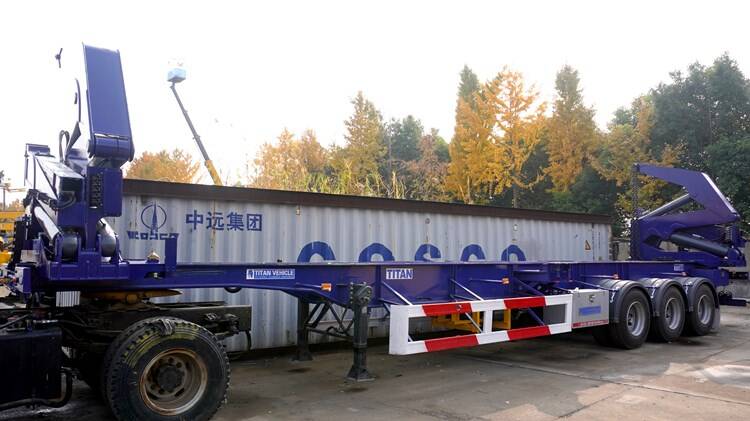 TITAN Container Side Loader Trailer Manufacturer