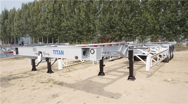 Container Chassis for Sale | Tri Axle Chassis Trailer for Nigeria