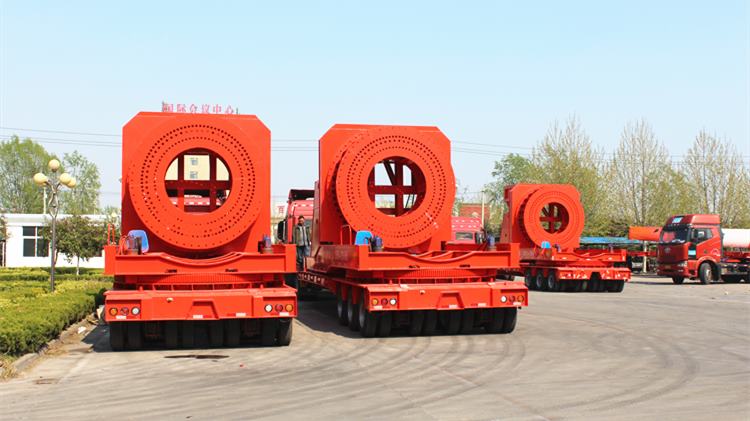 Windmill Rotor Blade Wind Turbine Blade Trailer 