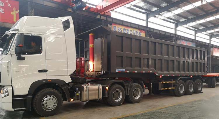 Used and New Tri Axle Tipping Trailer for Sale
