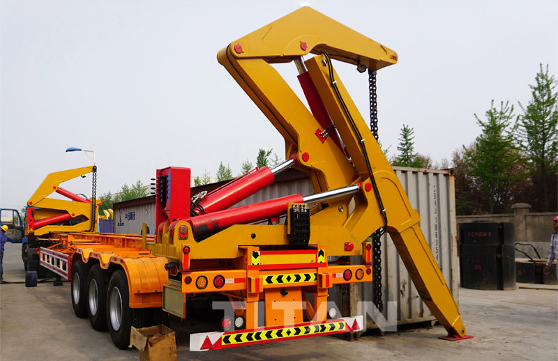 Container Side Loader Trailer