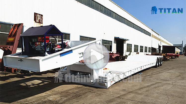 gooseneck lowboy trailer
