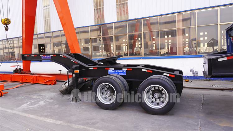2 Axle Dolly of the Detachable Lowboy Trailer for sale