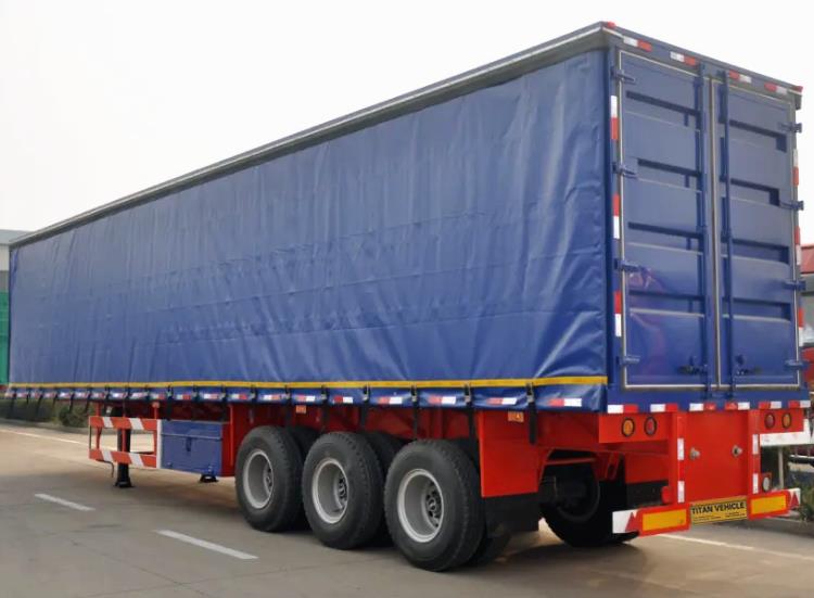 40/45ft Curtain Side Trailer for Sale 