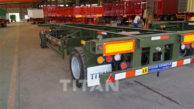 Skeletal Drawbar Trailer drawbar full trailer for sale