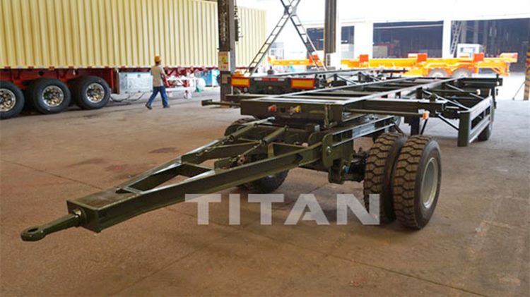 Skeletal Drawbar Trailer drawbar full trailer for sale