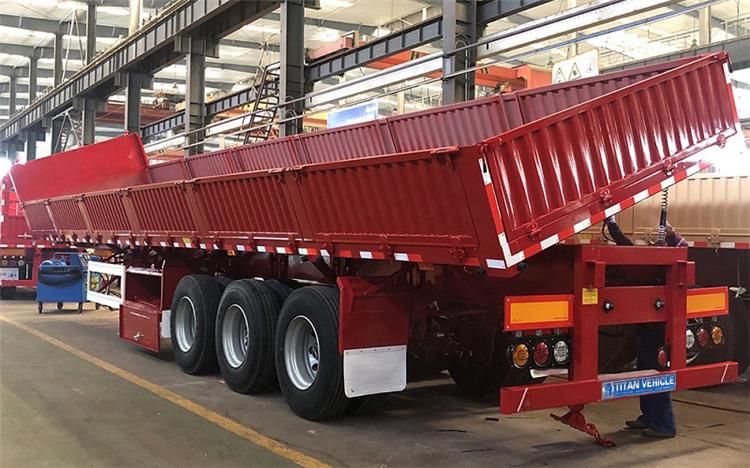 Price of 40 Ton Side Dump Trailers for Sale in Nigeria 
