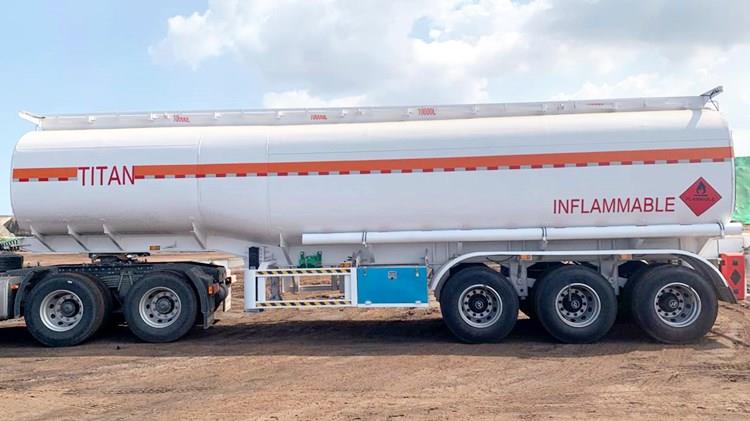Tri Axle Diesel Tanker Trailer