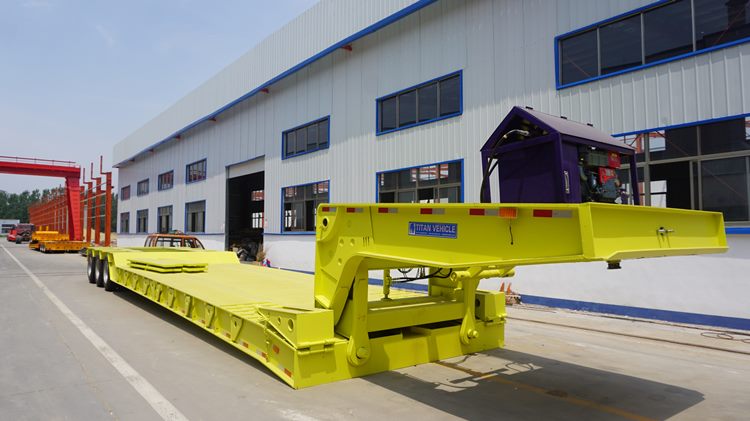 Front Loading Low Bed Trailer for sale in Abuja Nigeria