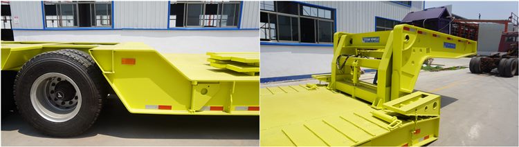 Front Loading Low Bed Trailer for sale in Abuja Nigeria