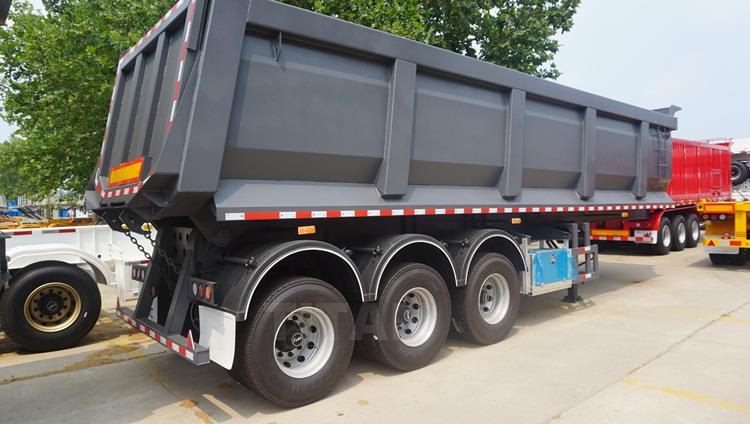 50T Dump Semi-trailer for Sale in Tanzania Dar es salaam
