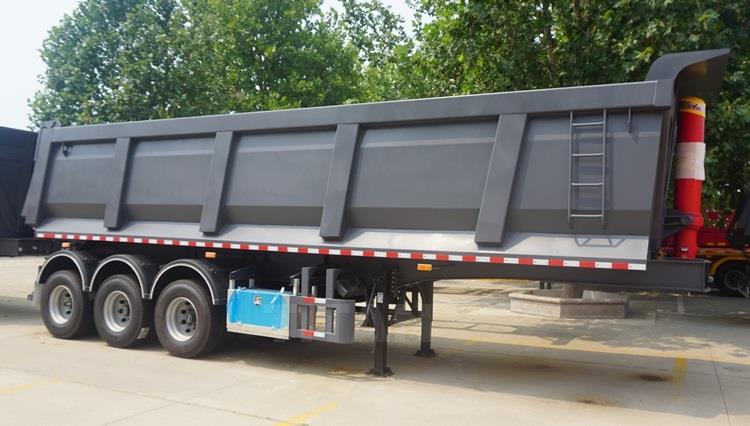 50T Dump Semi-trailer for Sale in Tanzania Dar es salaam