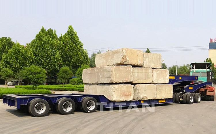 120 Ton Hydraulic Low Bed Trailer for Sale in Mozambique Maputo