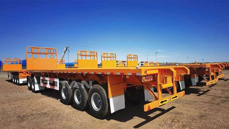 Interlink Flat Deck Trailer for Sale in Nigeria - TITAN Vehicle