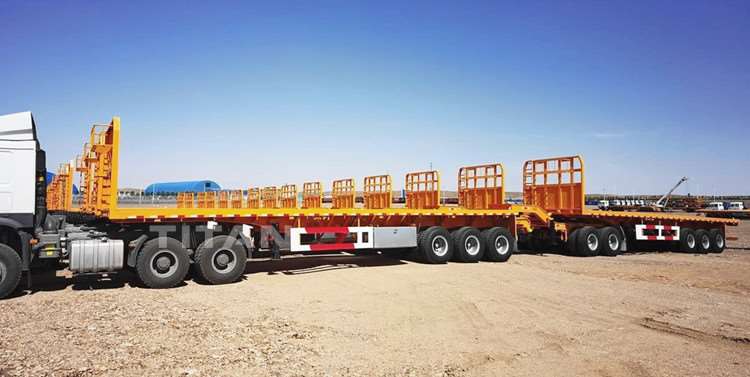 Interlink Flat Deck Trailer for Sale in Nigeria - TITAN Vehicle