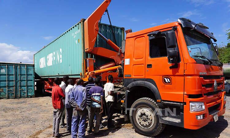 40Ft Hammer Side Lifter for Sale In Mauritania Nouakchott