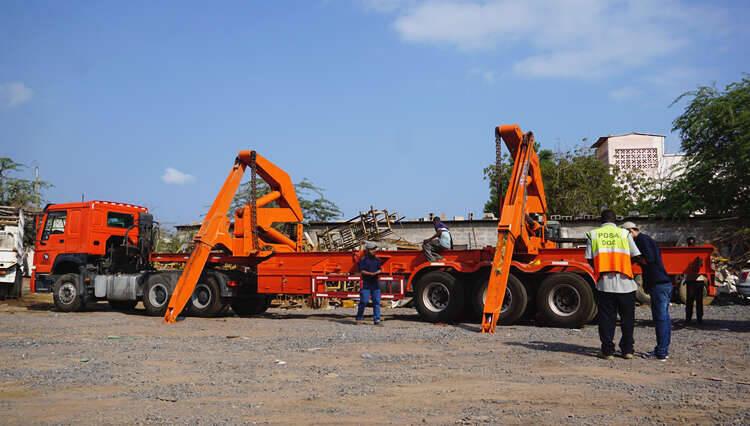 40Ft Hammer Side Lifter for Sale In Mauritania Nouakchott