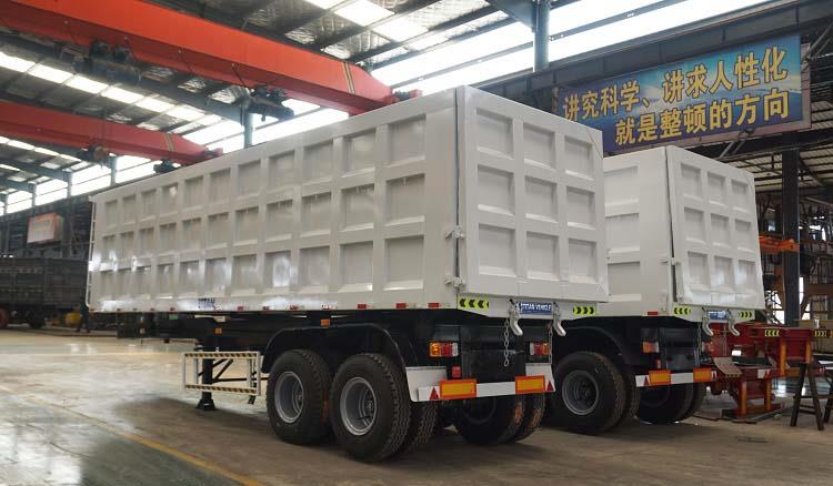 Heavy Duty 2 Axle Tipping Trailer Price in Nigeria