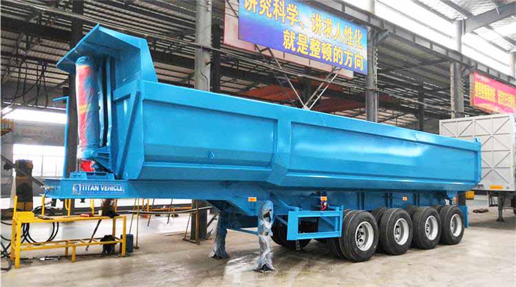 Hydraulic 24cbm Tipper Trailer for Sale in Kenya Mombasa
